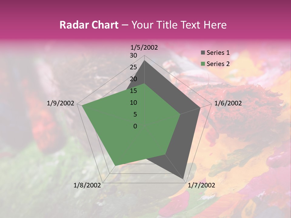 Artist Object Cutout PowerPoint Template