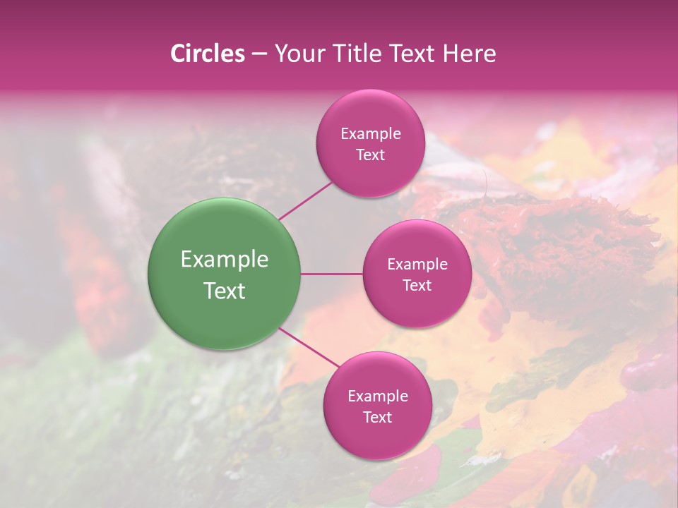 Artist Object Cutout PowerPoint Template