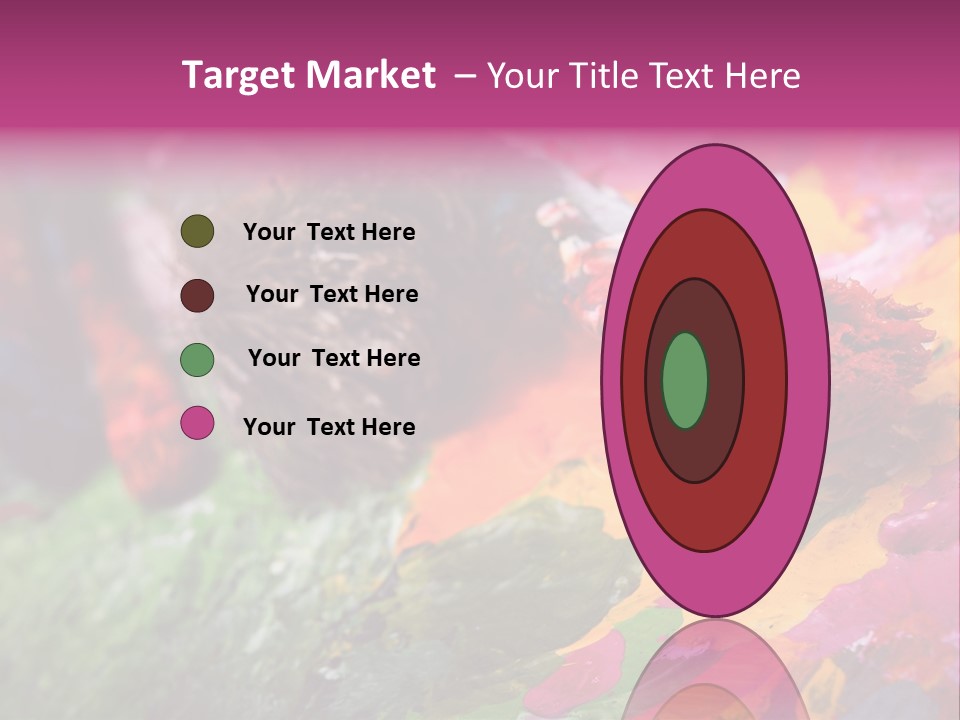 Artist Object Cutout PowerPoint Template