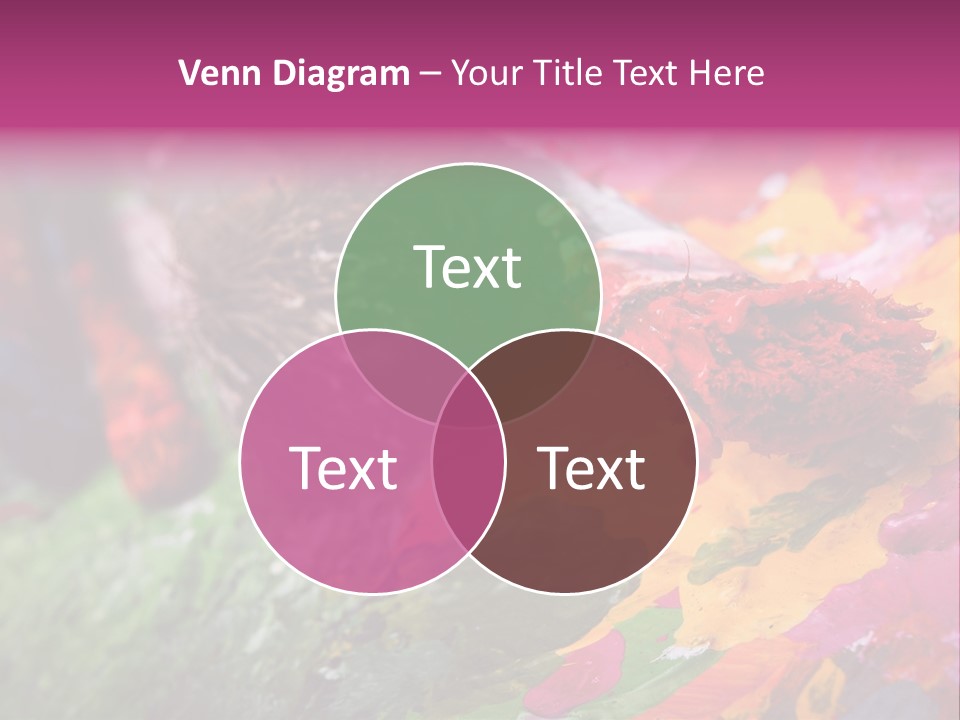 Artist Object Cutout PowerPoint Template