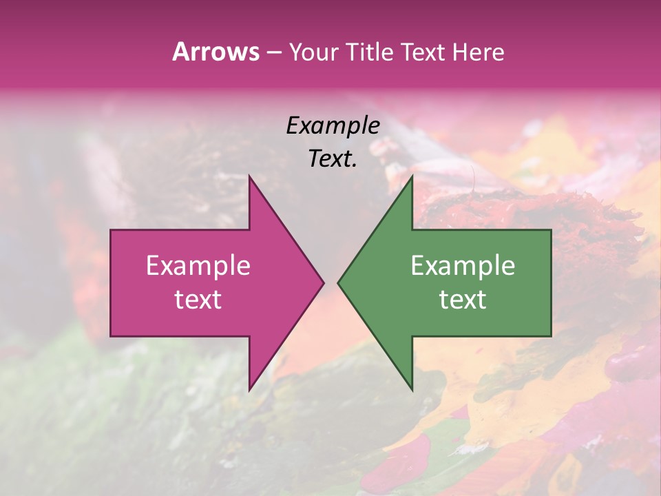 Artist Object Cutout PowerPoint Template