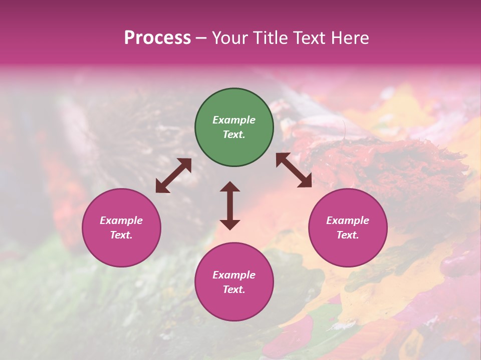 Artist Object Cutout PowerPoint Template