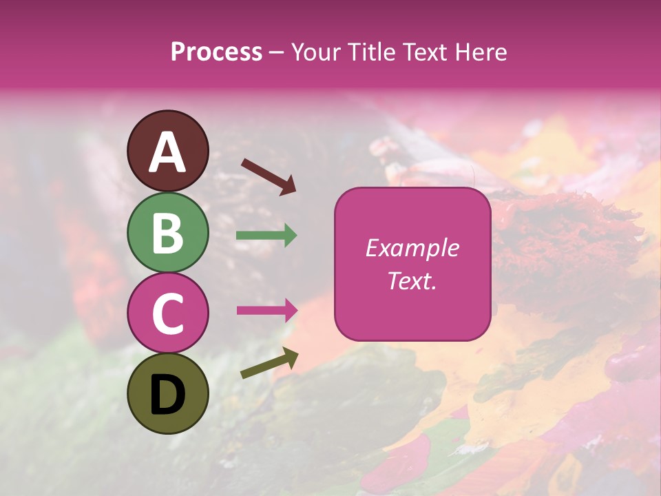 Artist Object Cutout PowerPoint Template