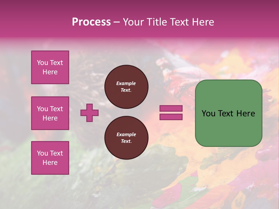 Artist Object Cutout PowerPoint Template
