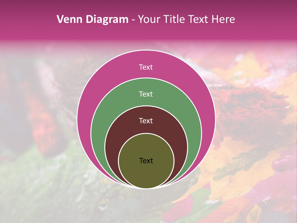 Artist Object Cutout PowerPoint Template