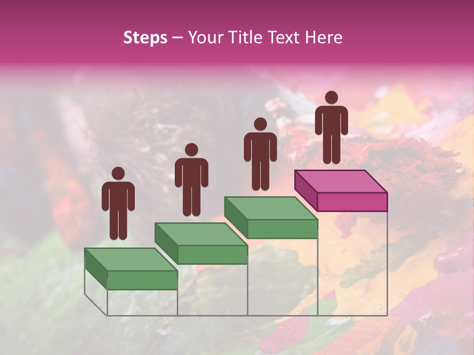 Artist Object Cutout PowerPoint Template