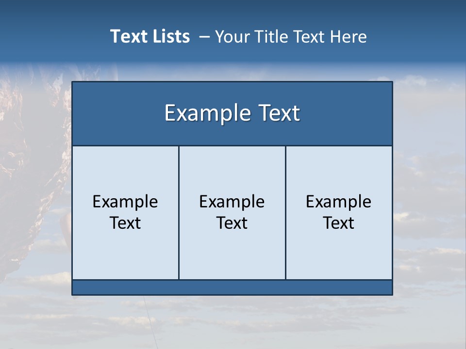 A Woman Climbing Up The Side Of A Cliff PowerPoint Template
