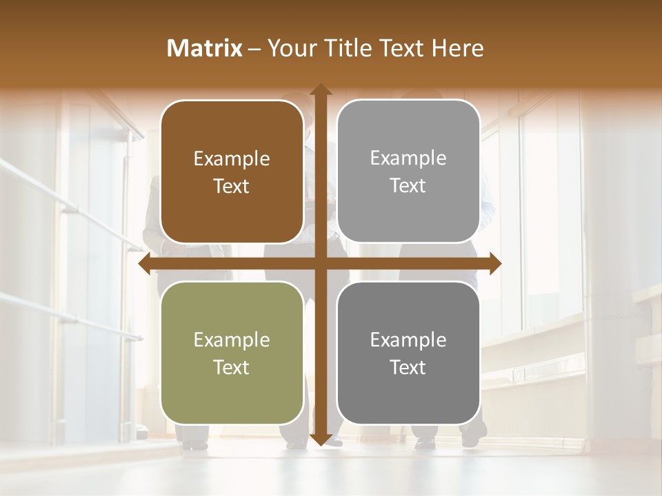Walking Communication Person PowerPoint Template