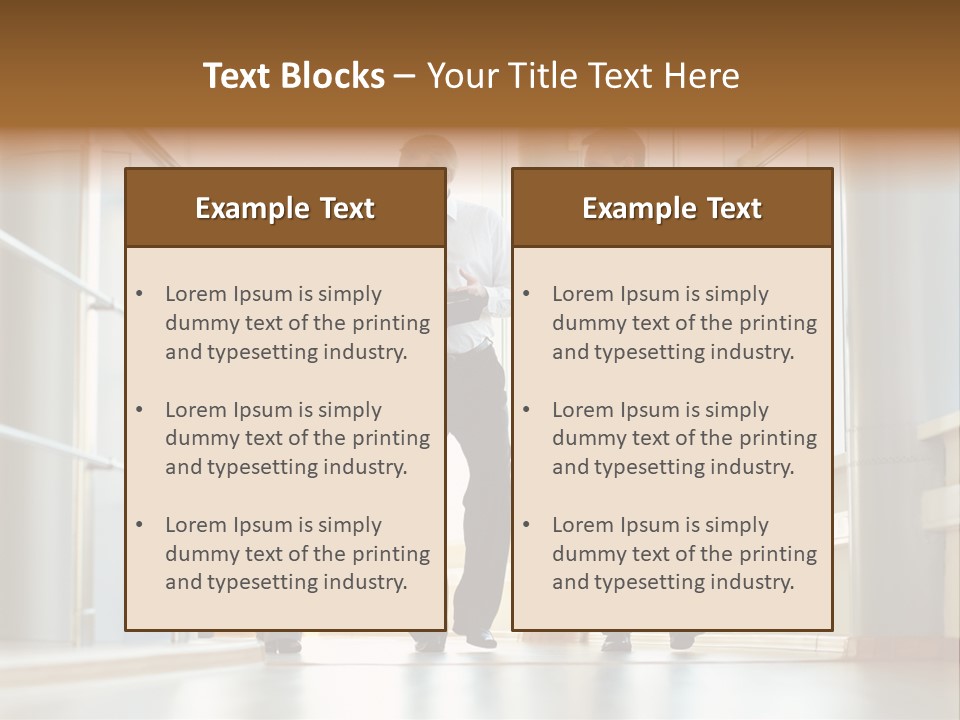 Walking Communication Person PowerPoint Template