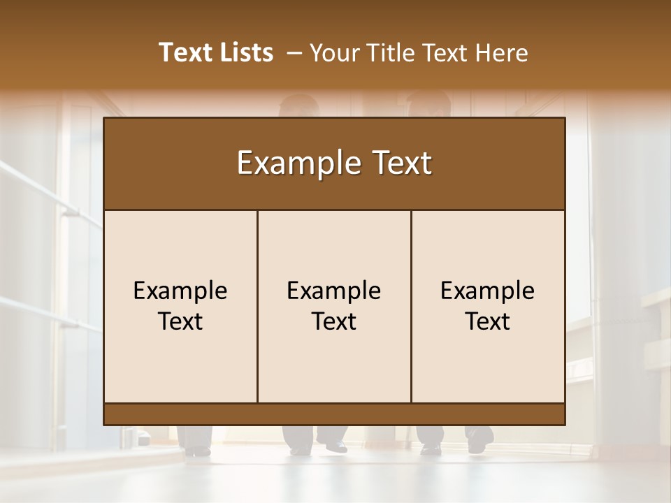 Walking Communication Person PowerPoint Template