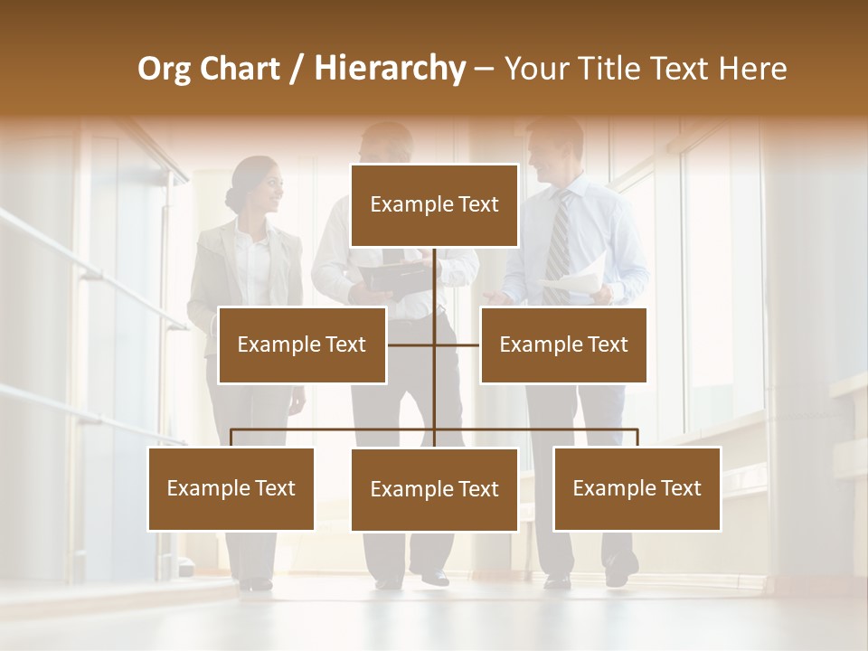 Walking Communication Person PowerPoint Template