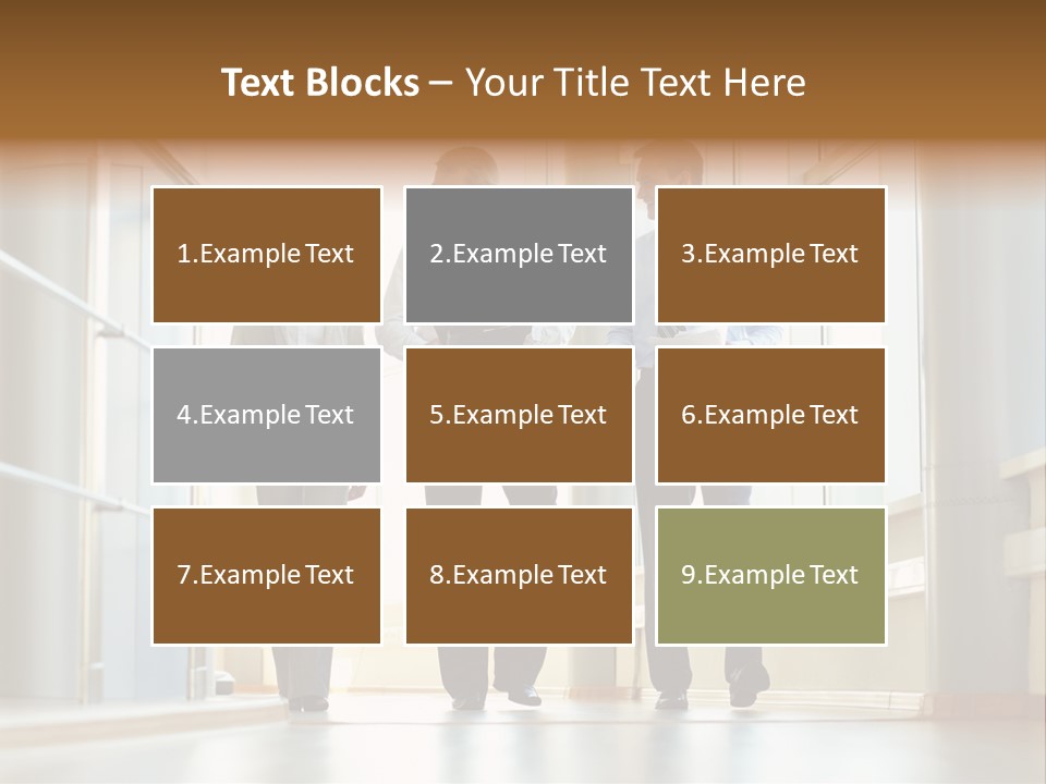 Walking Communication Person PowerPoint Template