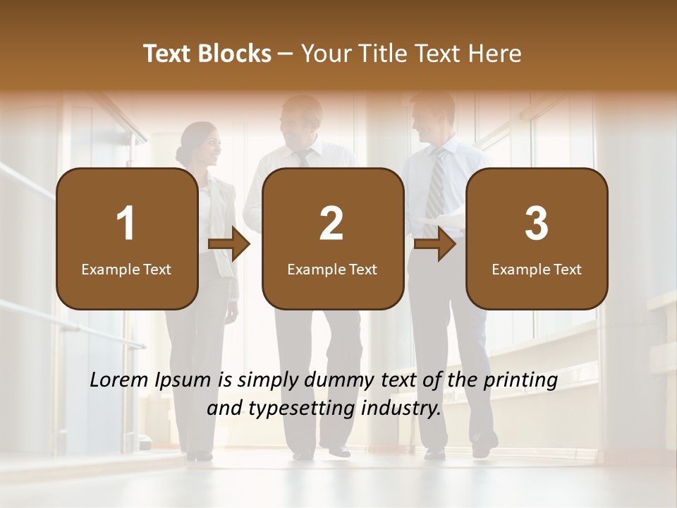 Walking Communication Person PowerPoint Template