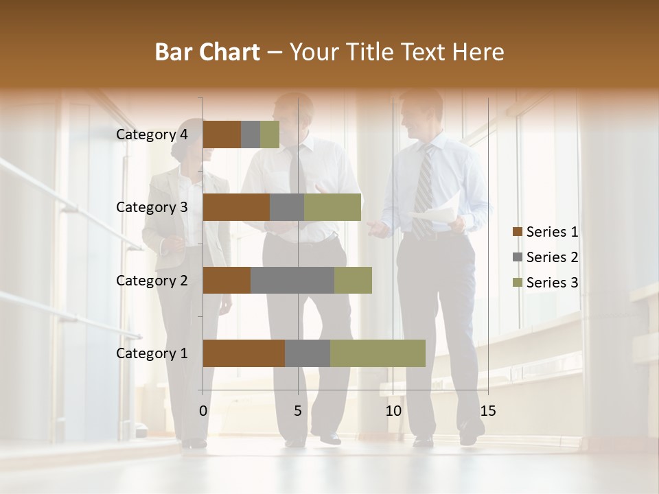 Walking Communication Person PowerPoint Template
