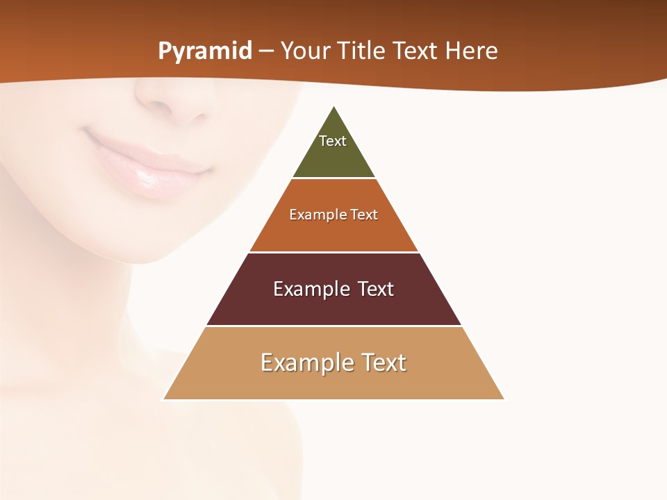 Beauty Attractive Model PowerPoint Template