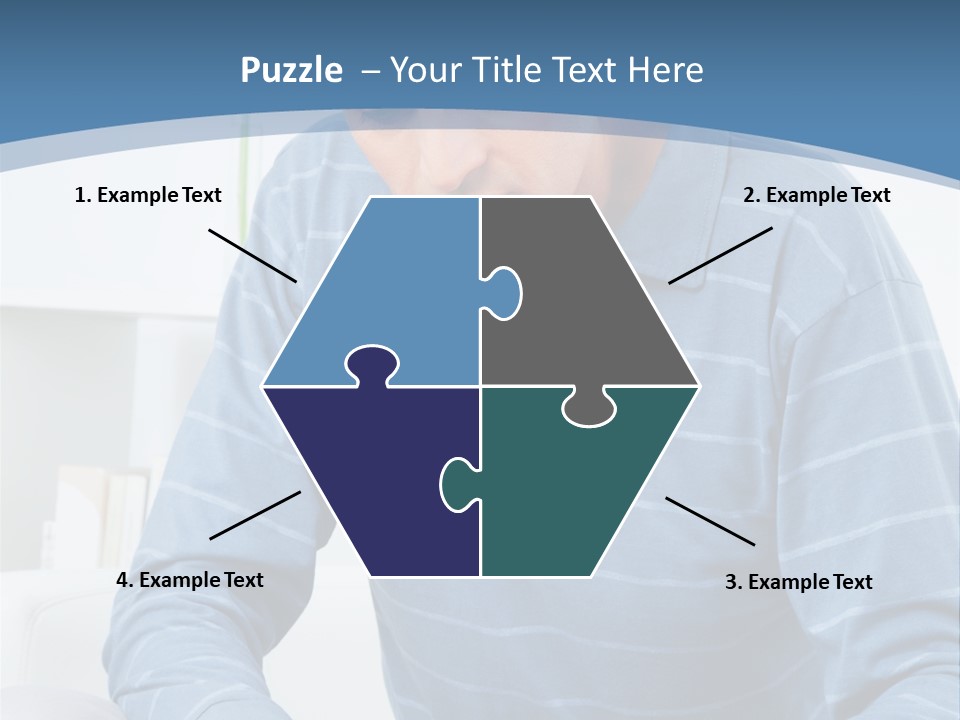 Living Room Review Worry PowerPoint Template