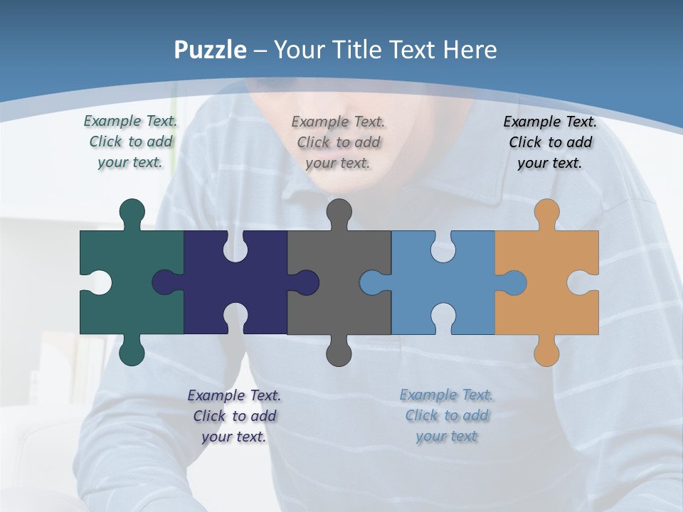 Living Room Review Worry PowerPoint Template