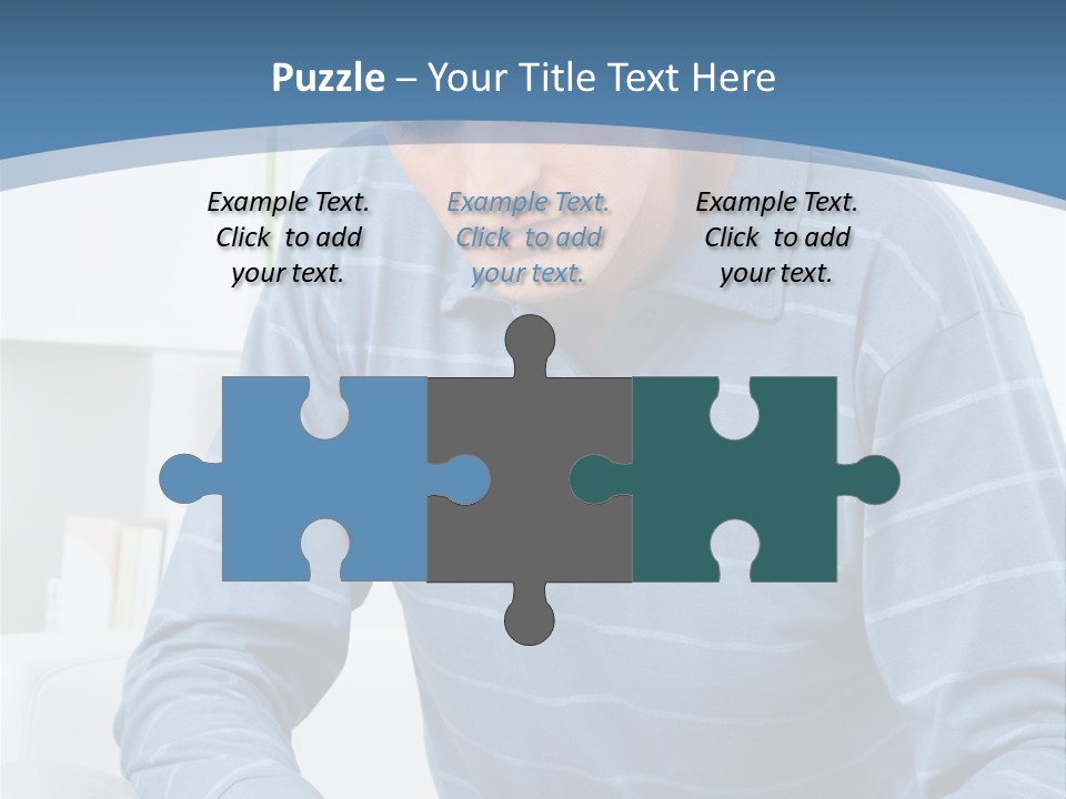 Living Room Review Worry PowerPoint Template