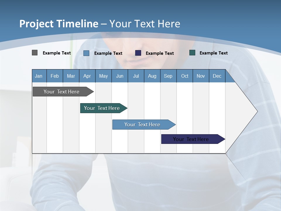 Living Room Review Worry PowerPoint Template