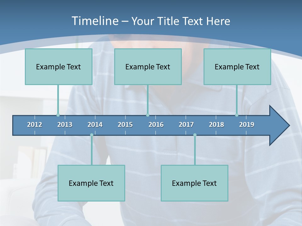 Living Room Review Worry PowerPoint Template