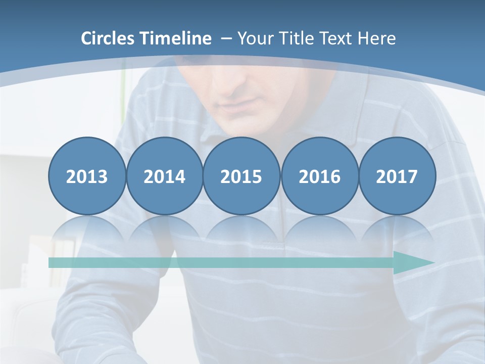 Living Room Review Worry PowerPoint Template