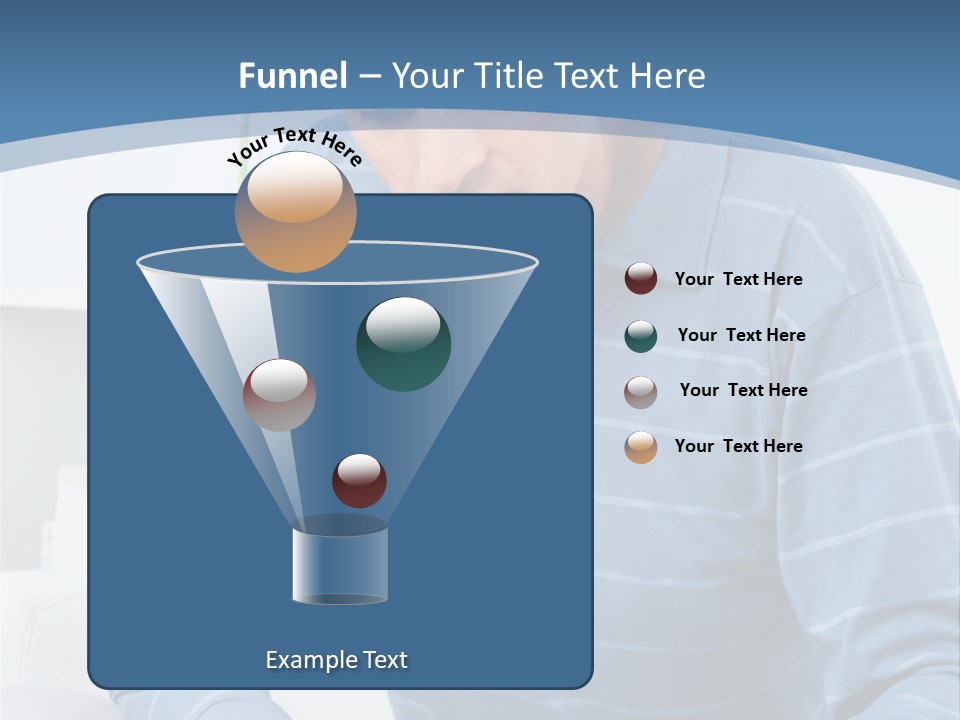 Living Room Review Worry PowerPoint Template