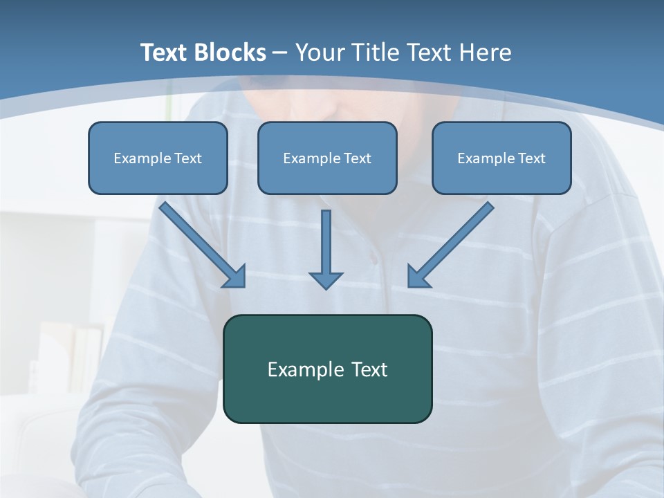 Living Room Review Worry PowerPoint Template