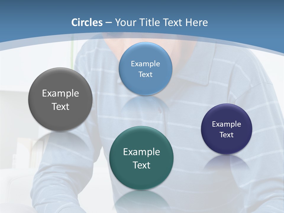 Living Room Review Worry PowerPoint Template