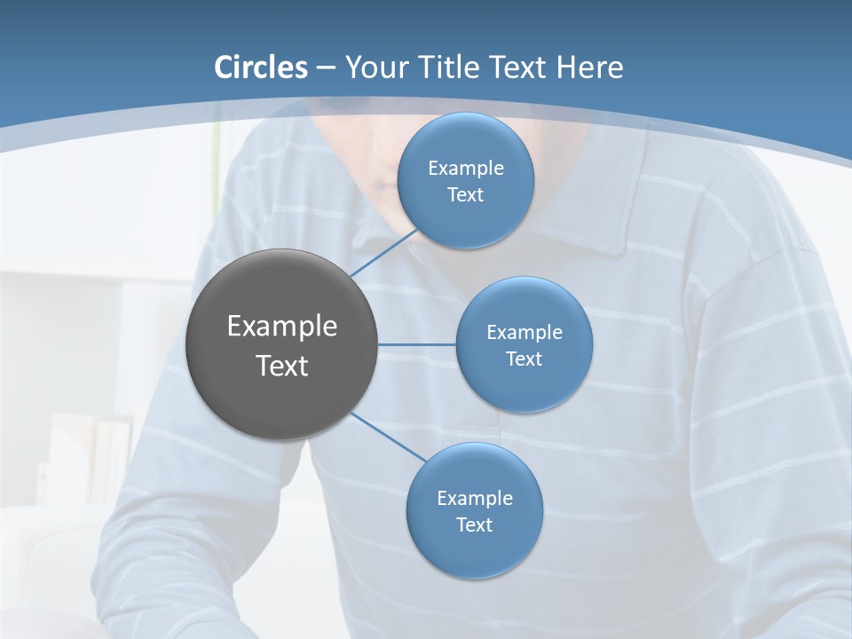 Living Room Review Worry PowerPoint Template