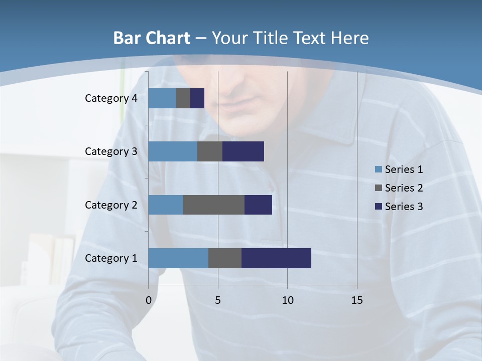 Living Room Review Worry PowerPoint Template
