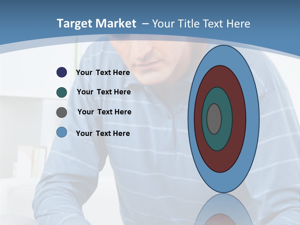 Living Room Review Worry PowerPoint Template