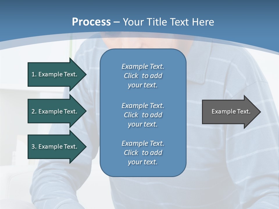 Living Room Review Worry PowerPoint Template