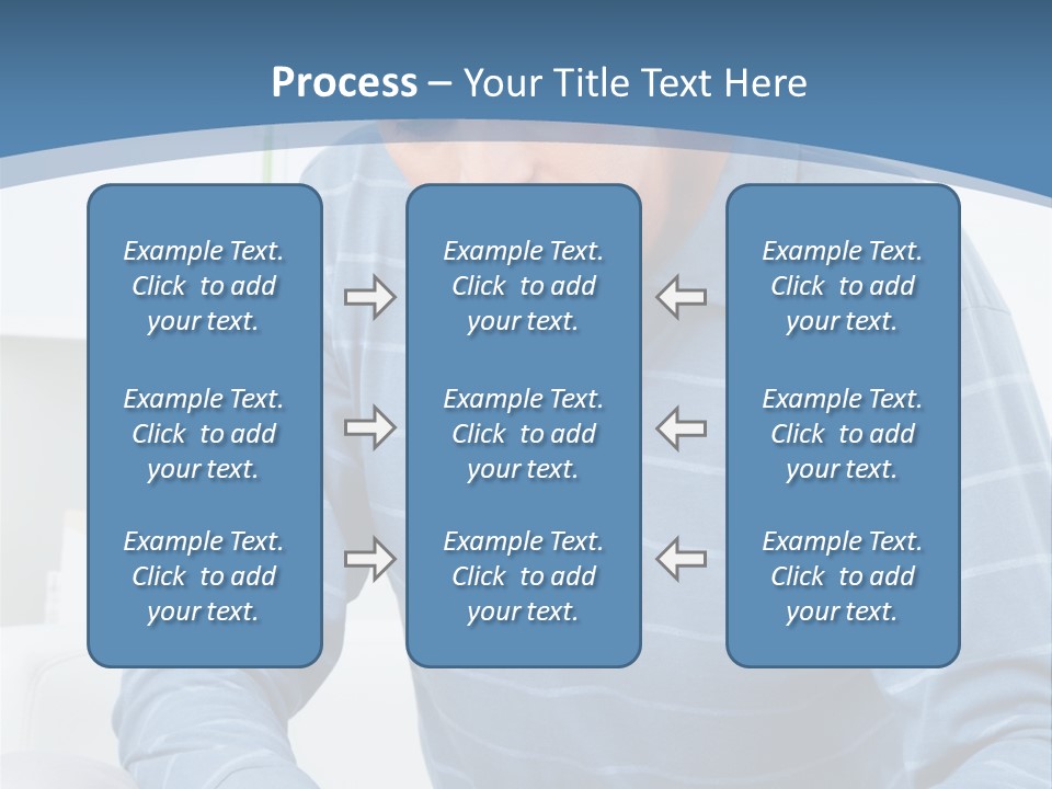 Living Room Review Worry PowerPoint Template