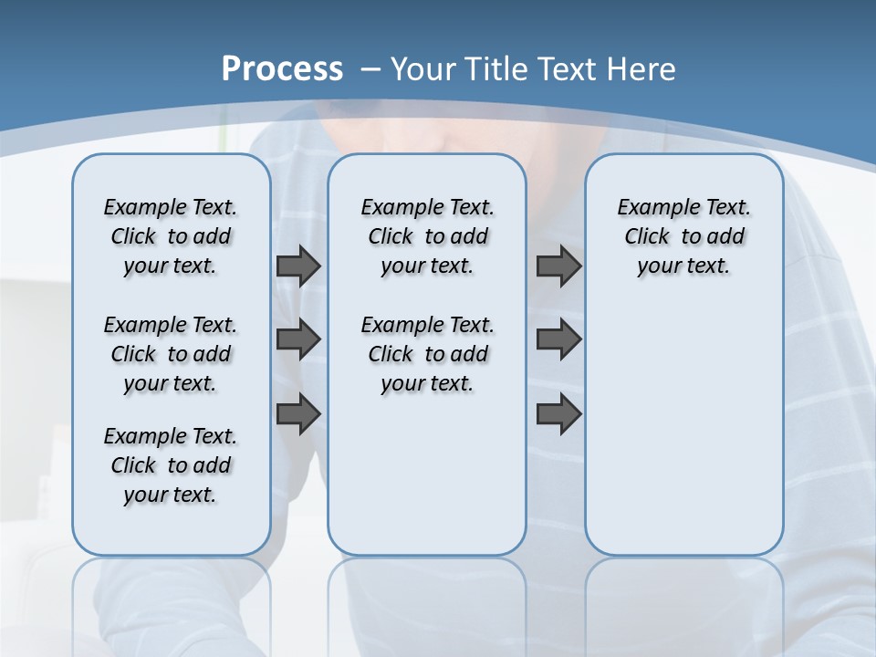 Living Room Review Worry PowerPoint Template