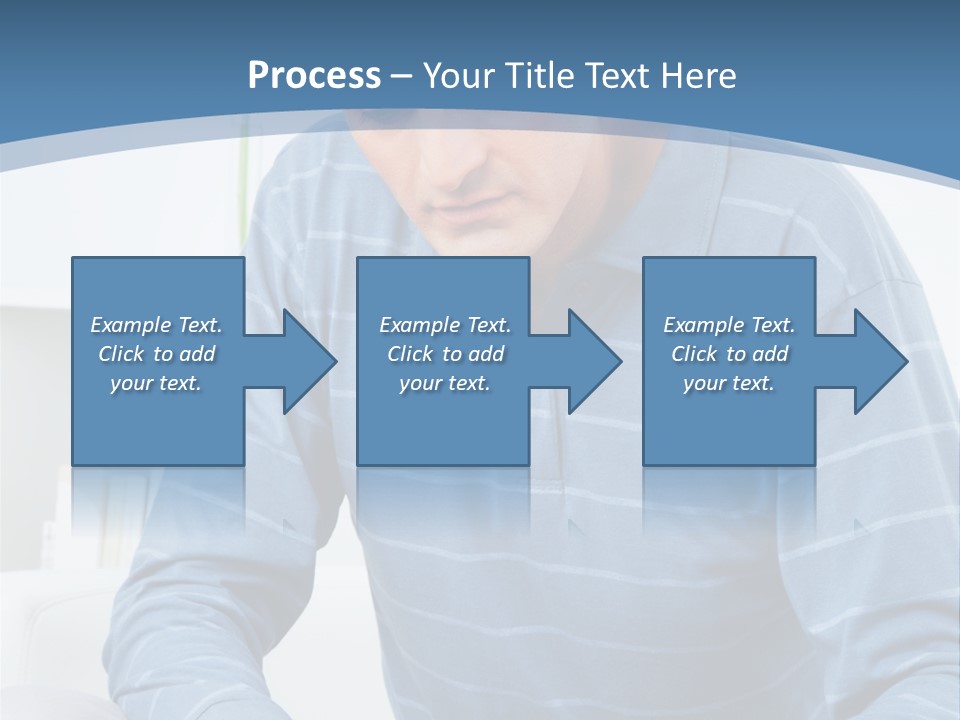 Living Room Review Worry PowerPoint Template