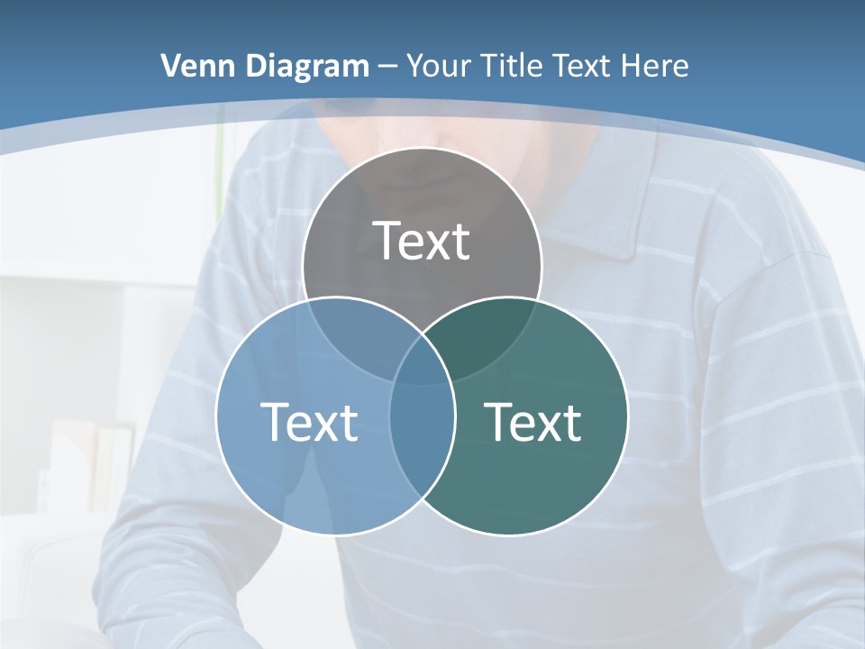 Living Room Review Worry PowerPoint Template