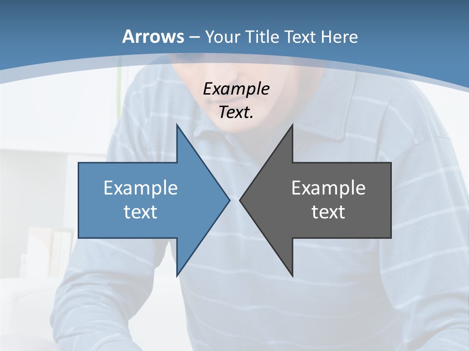 Living Room Review Worry PowerPoint Template