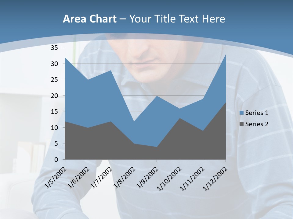 Living Room Review Worry PowerPoint Template