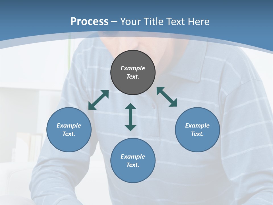 Living Room Review Worry PowerPoint Template