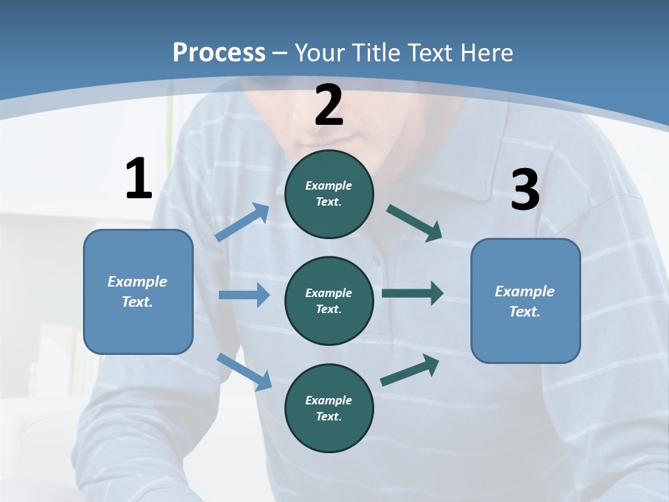 Living Room Review Worry PowerPoint Template
