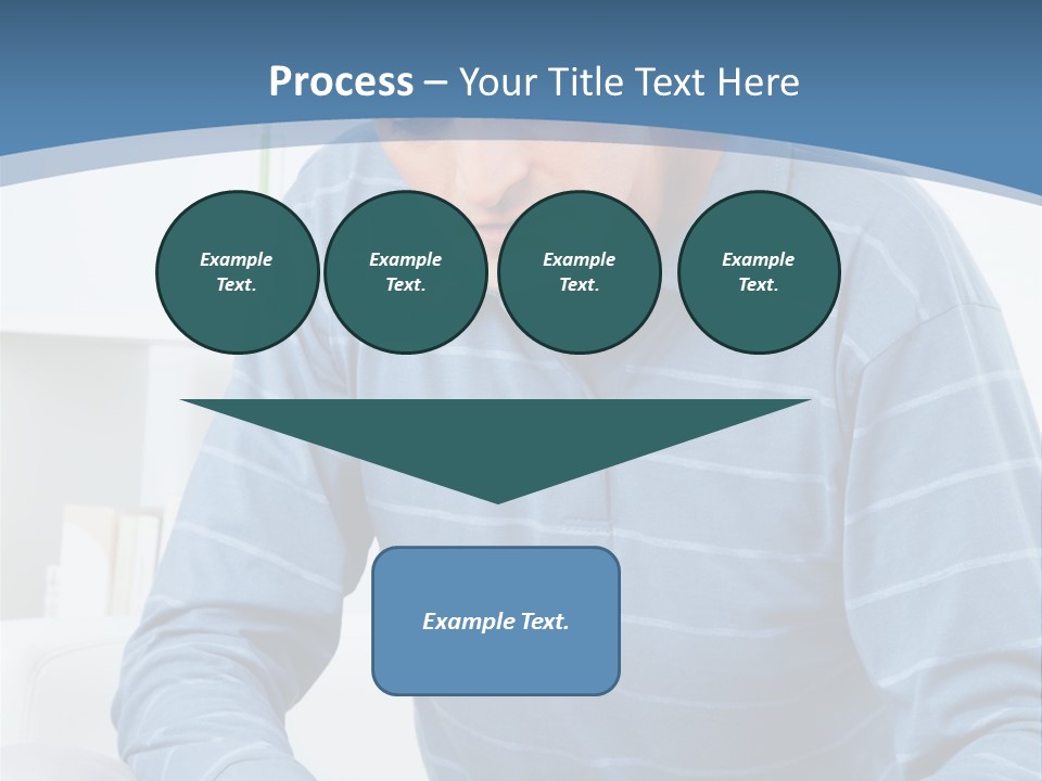 Living Room Review Worry PowerPoint Template