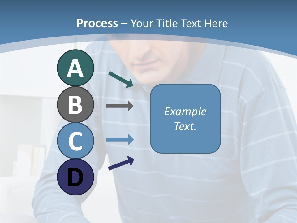 Living Room Review Worry PowerPoint Template