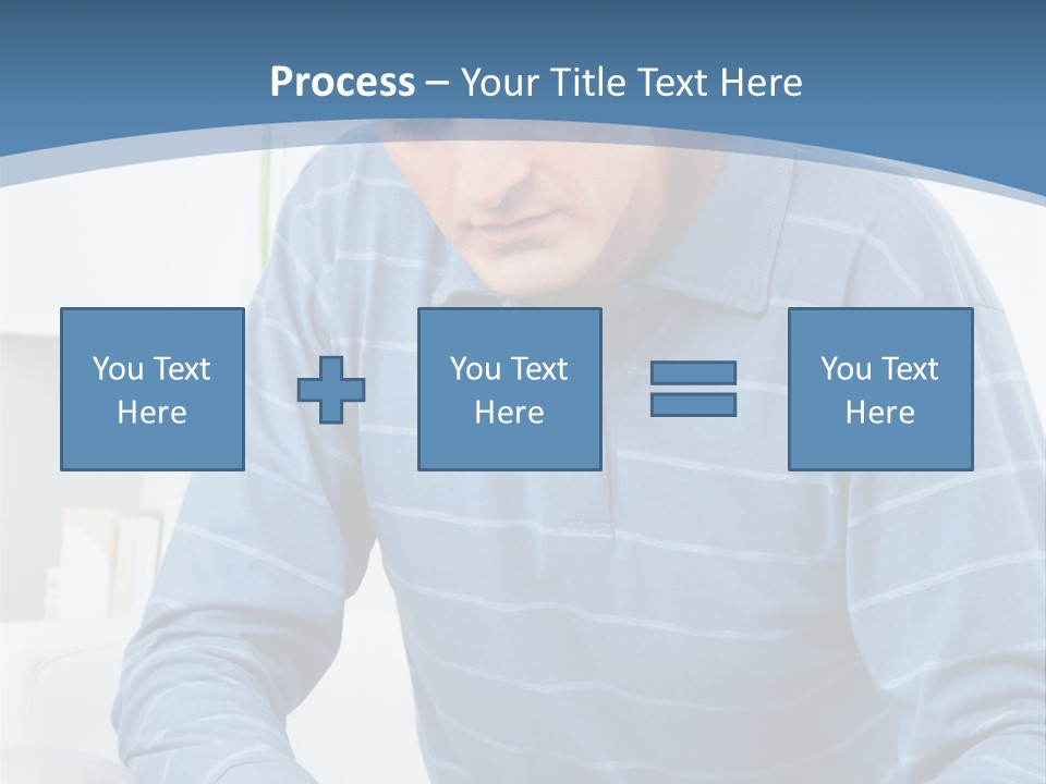 Living Room Review Worry PowerPoint Template