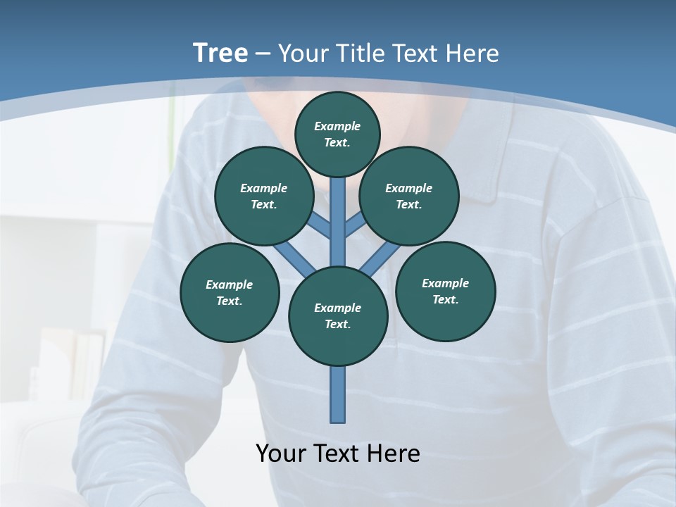 Living Room Review Worry PowerPoint Template