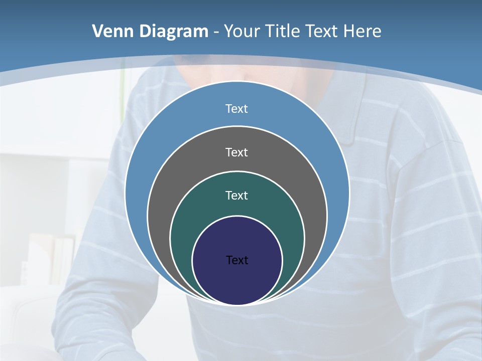 Living Room Review Worry PowerPoint Template