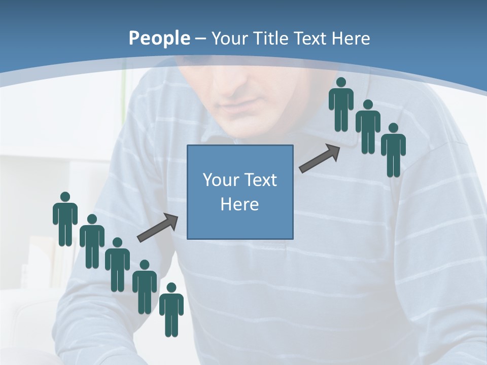 Living Room Review Worry PowerPoint Template