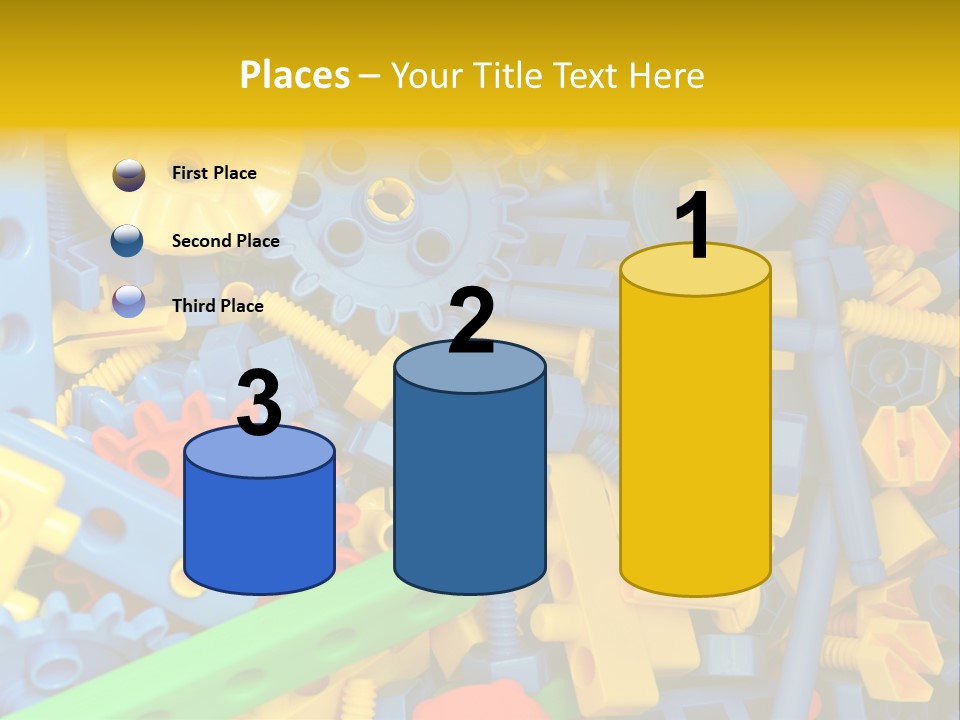 Connect Geometric Concept PowerPoint Template