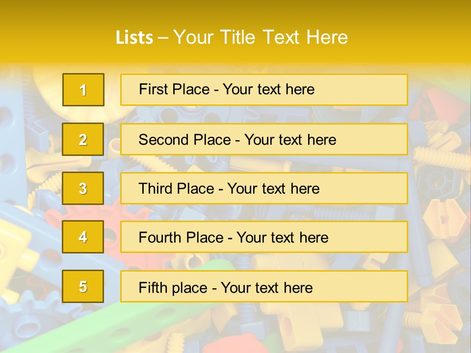 Connect Geometric Concept PowerPoint Template