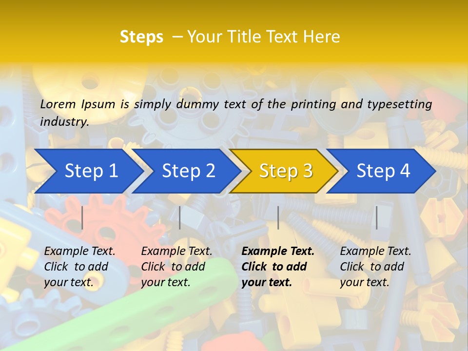 Connect Geometric Concept PowerPoint Template