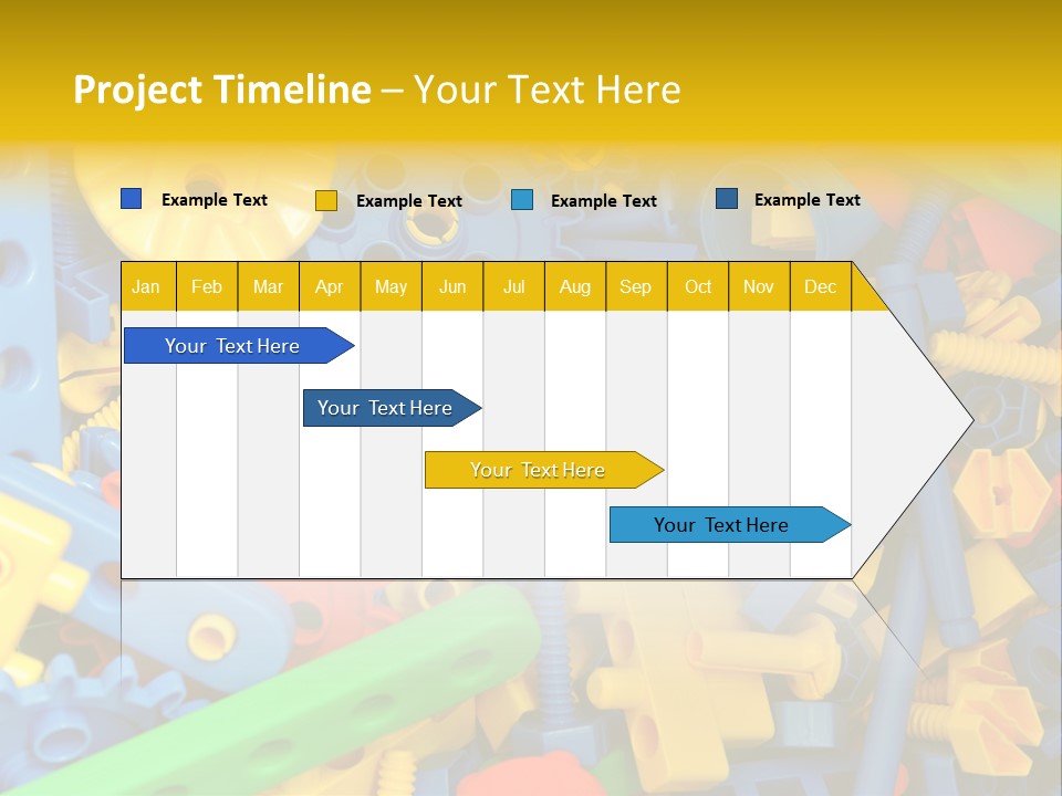 Connect Geometric Concept PowerPoint Template